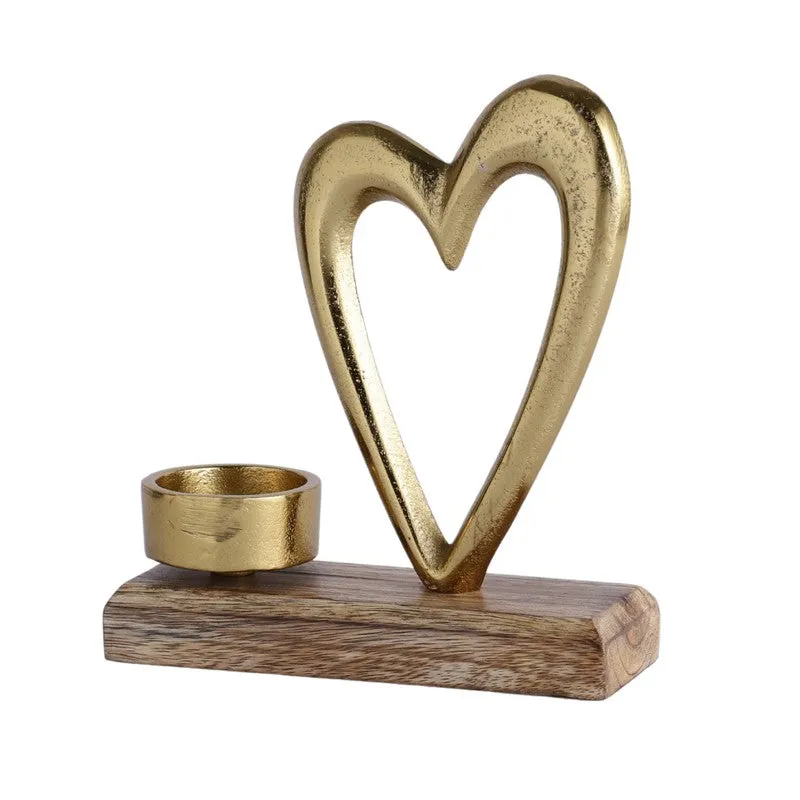 Heart Embrace Tealight Candle Holder media 5