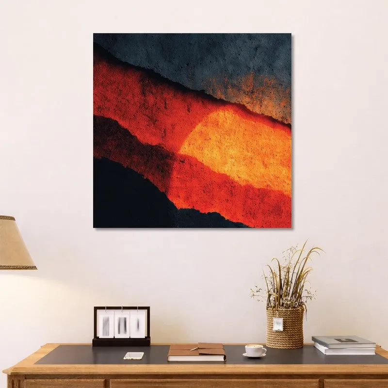 The Lava Lines Canvas Wall Art media 3