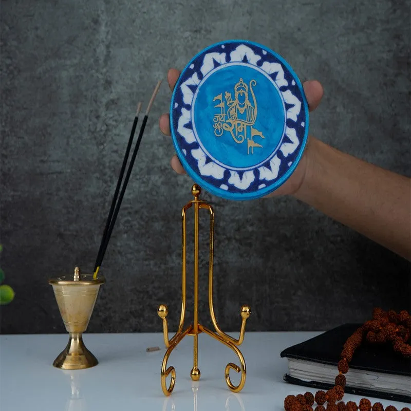 Jai Shree Ram Handcrafted Ceramic Showpiece media 3
