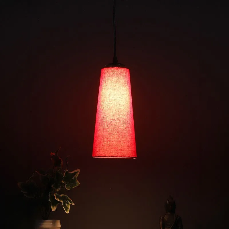 Solarae Metal Ceiling Lamp - Red media 3