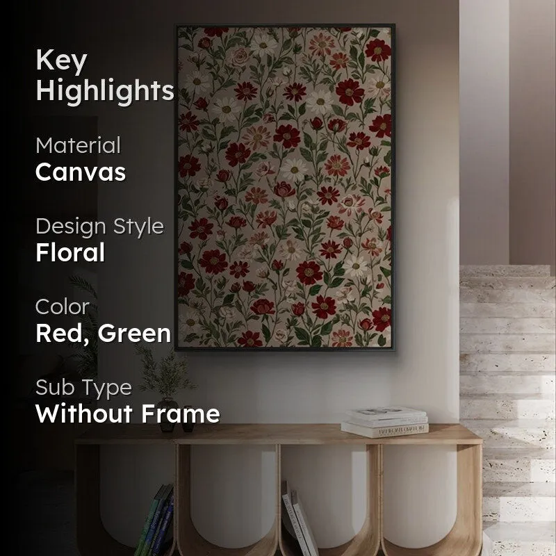Floral Bloom Wall Painting media 2