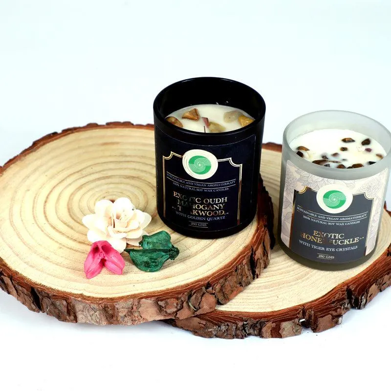 Elysium Exotic Scented Candle - Set Of Two media 5