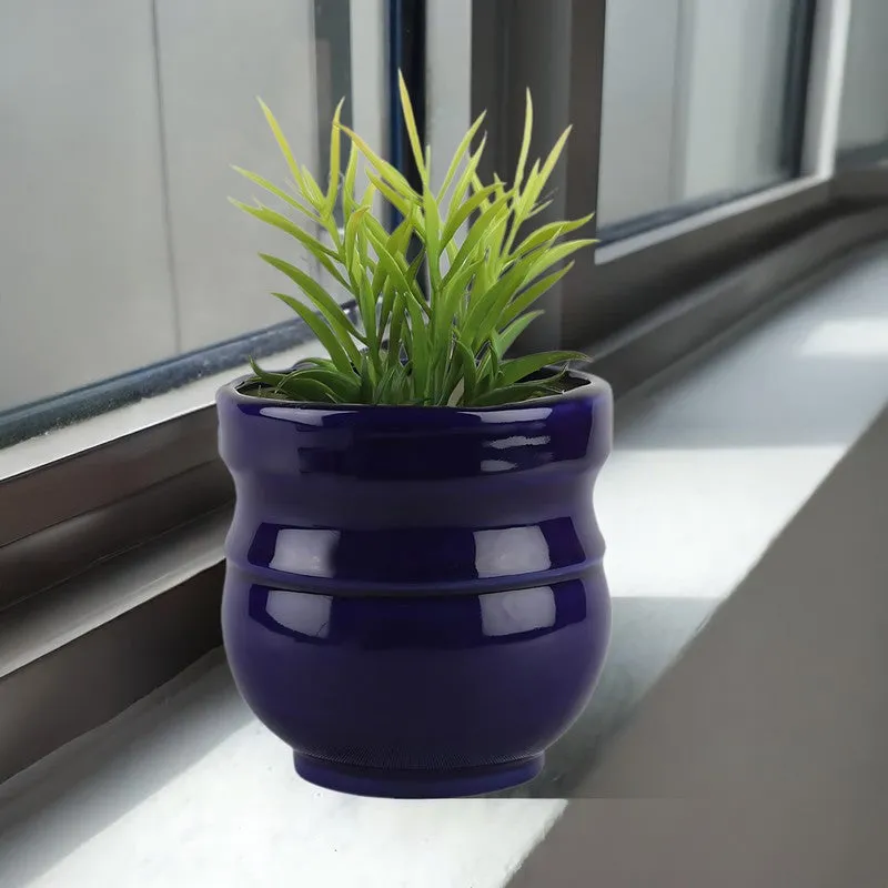 VelourVista Pots Blue - Set Of Two media 4