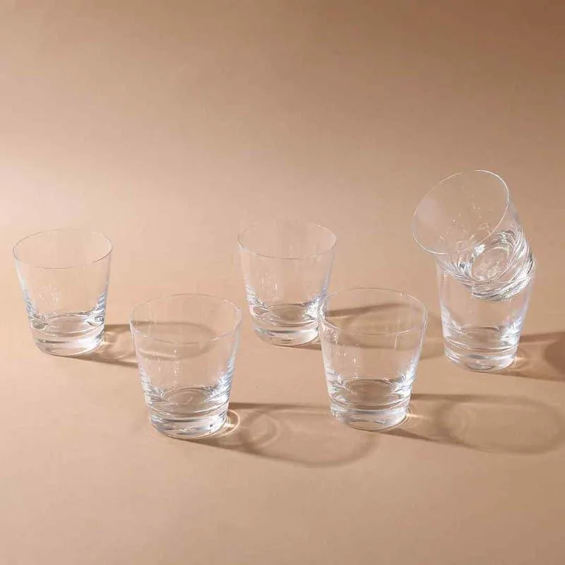 Mason Old Fashioned Bohemia Crystal Glasses (330 ML) - Set Of Six media 3