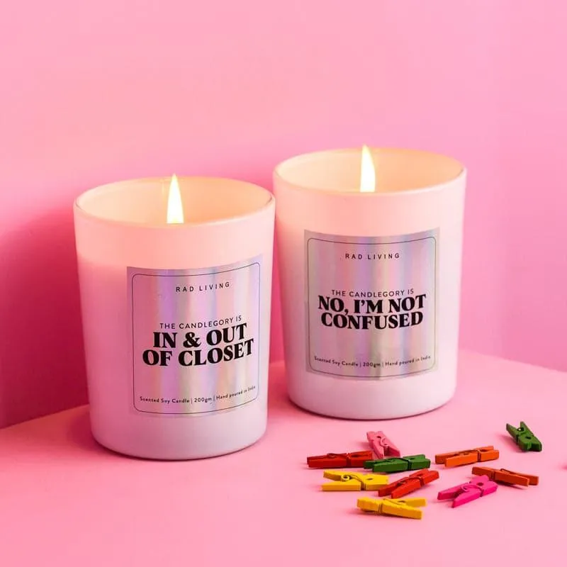 In & Out Of Closet Scented Candle media 4