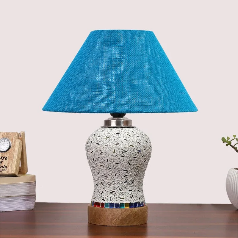 Calvore Wooden Table Lamp - Multicolor media 3