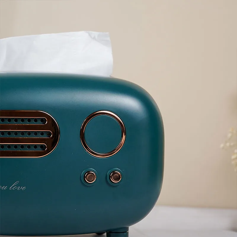 Retro Blues Tissue Box media 8