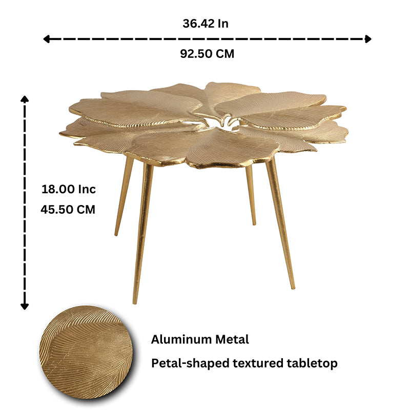 Fleurelle Curve Aluminium Side Table media 9