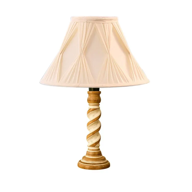 Modera Orel Wooden Table Lamp - Ivory media 5