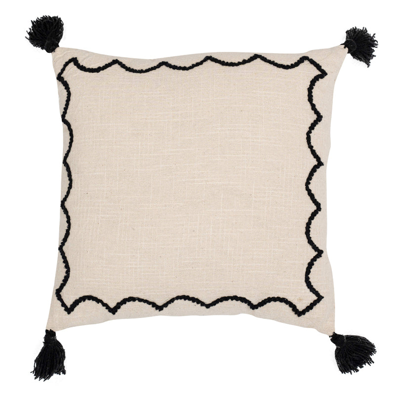 Inaya Embroidered Abstract Cushion Cover - Set Of Two media 7