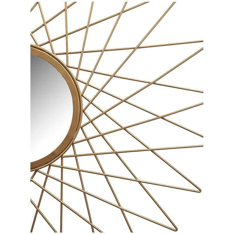 Radiant Nibbler Wall Mirror - Gold media 6