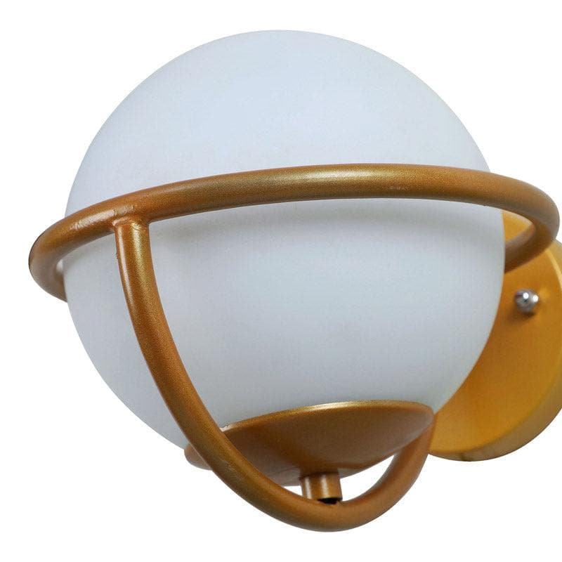 Anubi Moon LED Glass & Metal Wall Lamp media 5