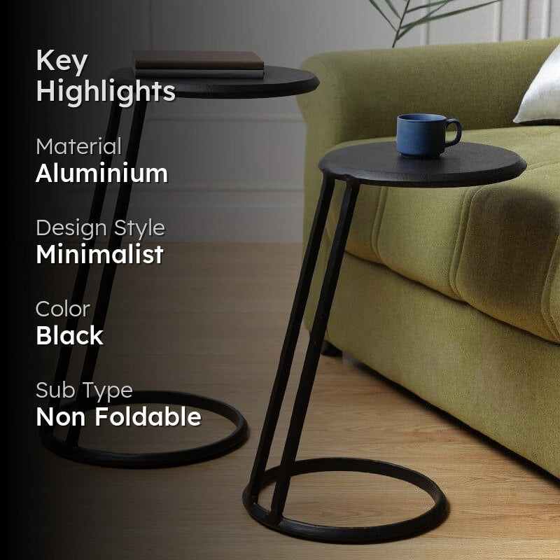 Milto Accent Table (Black) - Set Of Two media 2