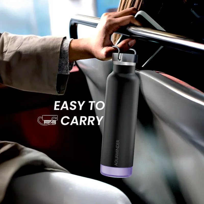 Hot & Cold Mate Smart Water Bottle - Black (600 mL) media 5