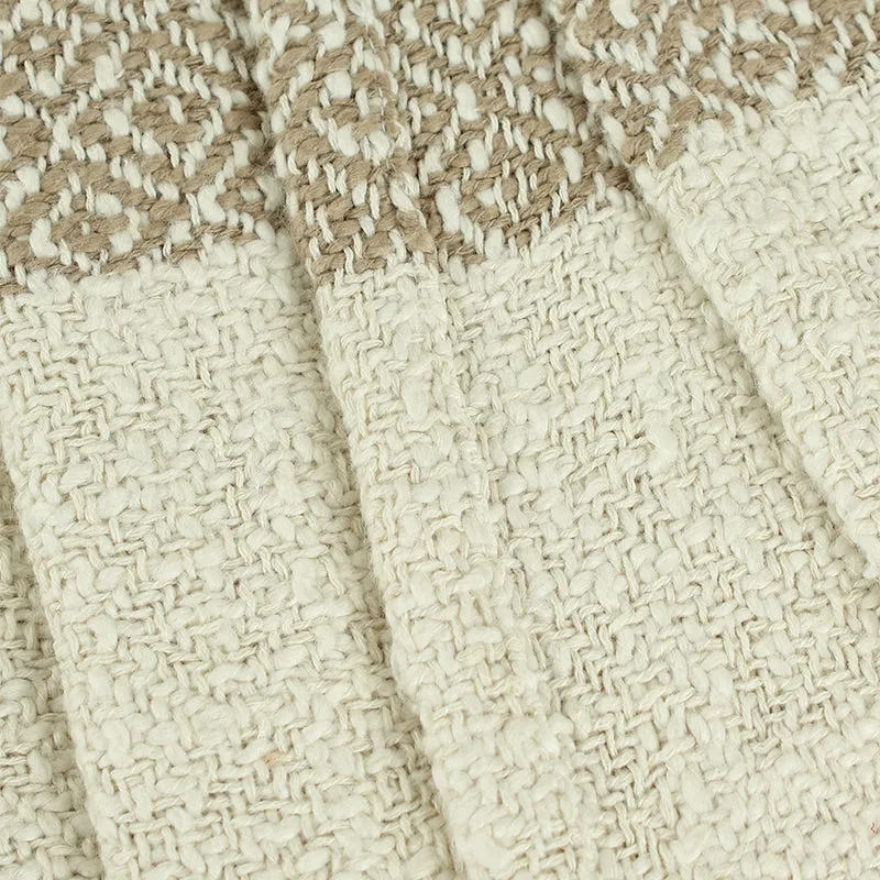 Elmii Cotton Throw - Beige media 3