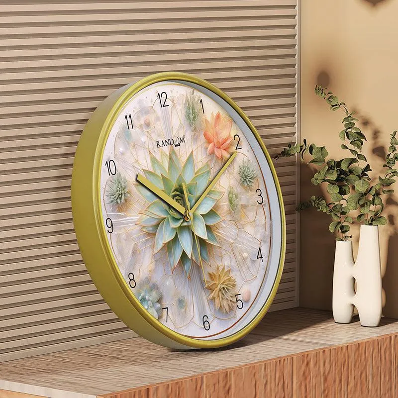 Thyme Piece Analog Wall Clock media 3