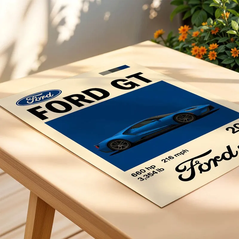 Ford GT Legacy Wall Poster media 4