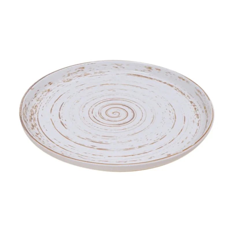Lunar Brown Snack Plate - Set Of Two media 8