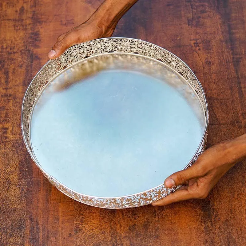 Glorious Silver Platter- Large media 3