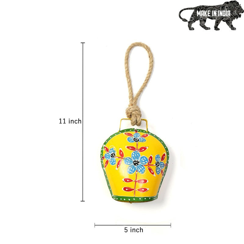 Rustic Rang Metal Hanging Bell media 9