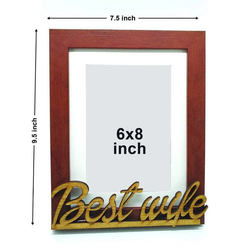 Best Wife Table Photo Frame media 4