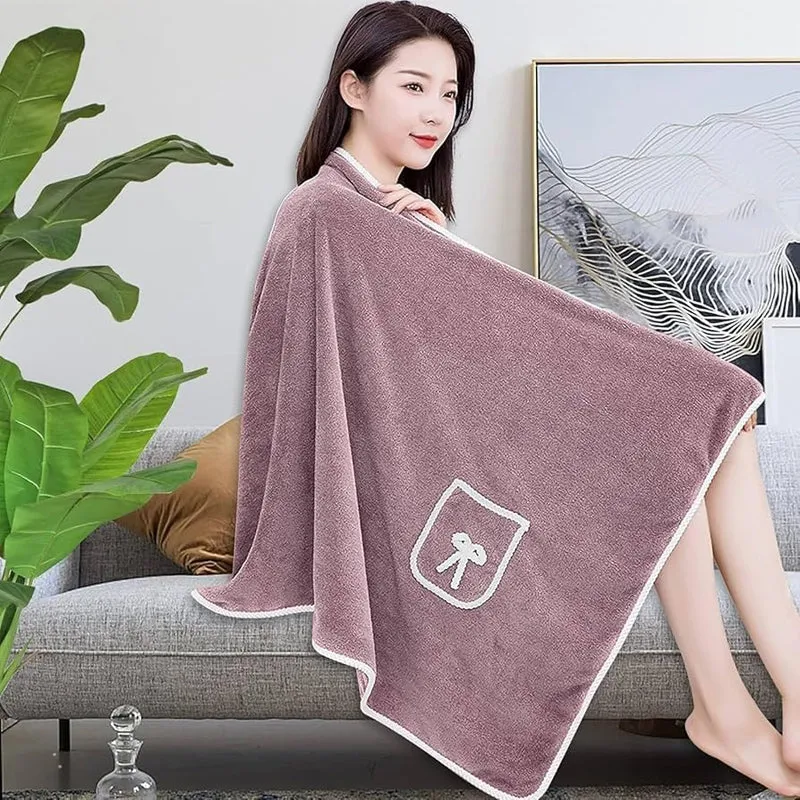 Velvessa Microfiber Bath Wrap - Onion Pink media 3
