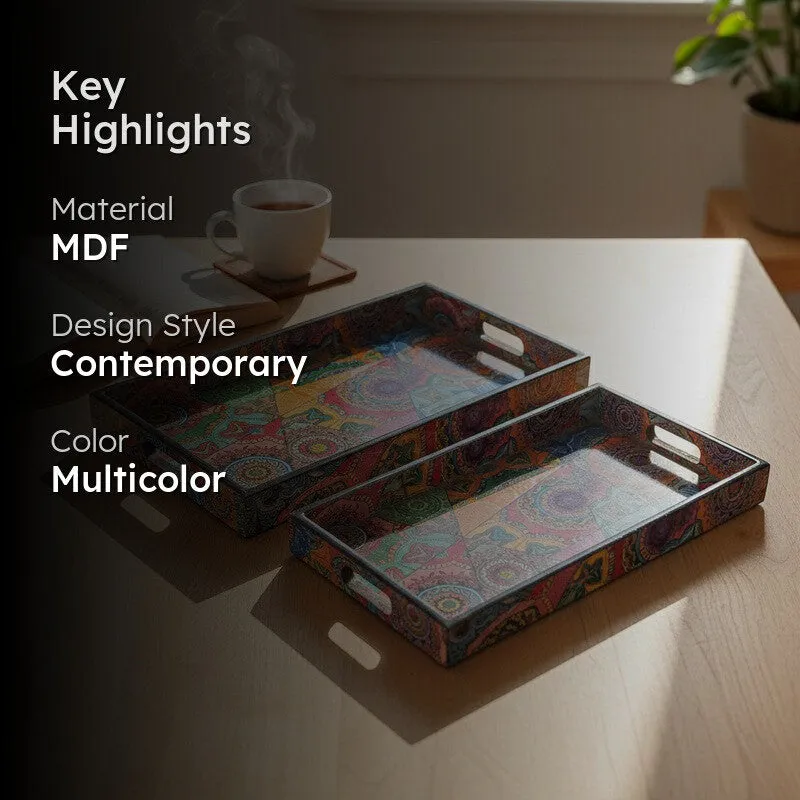 CharmTray Serving Tray -Set of Two media 2