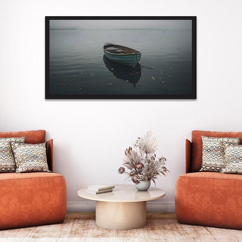 Row Solace Wall Painting With Frame