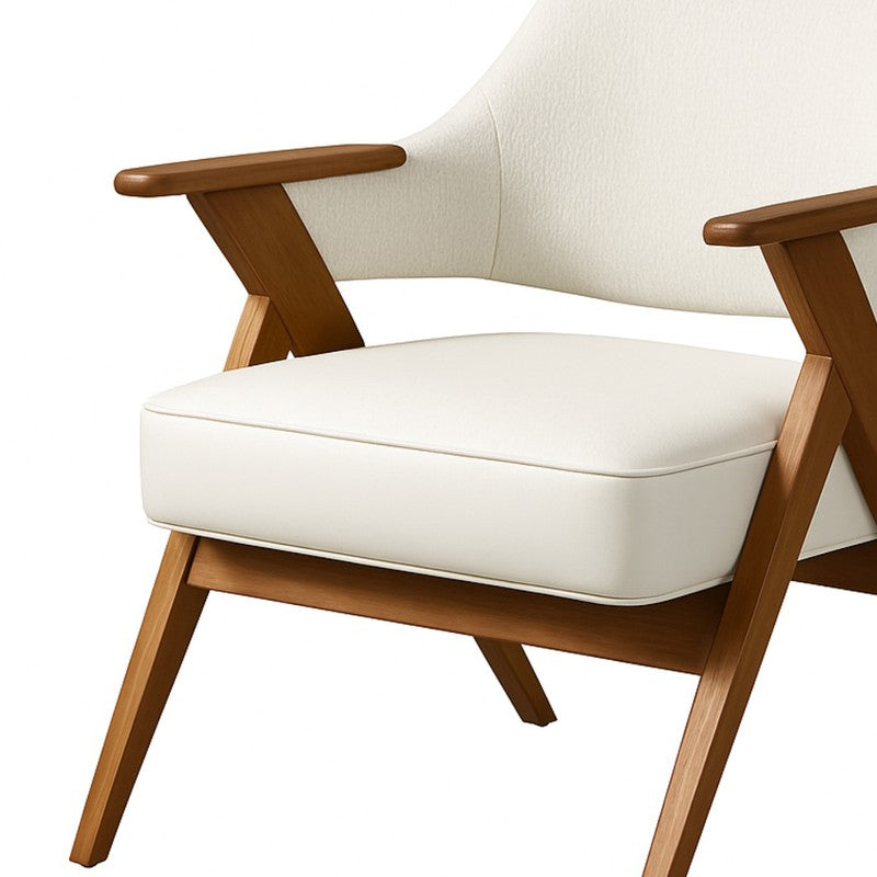 Steve Accent Chair - White media 5