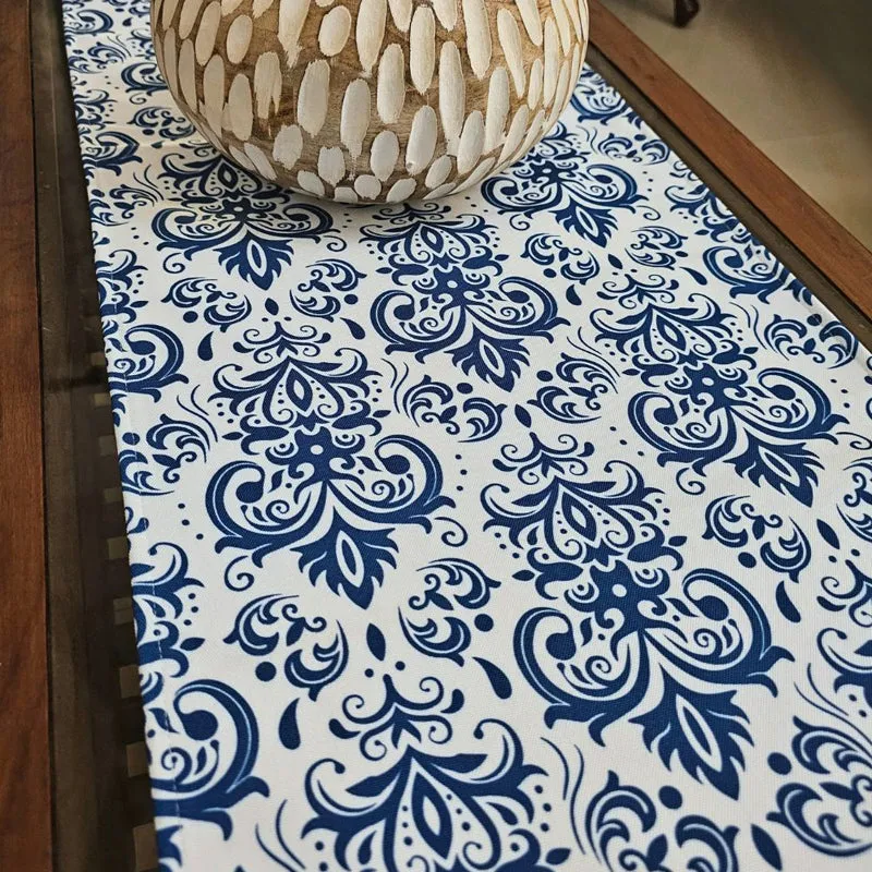 Heritage Motif Poly Canvas Table Runner media 9