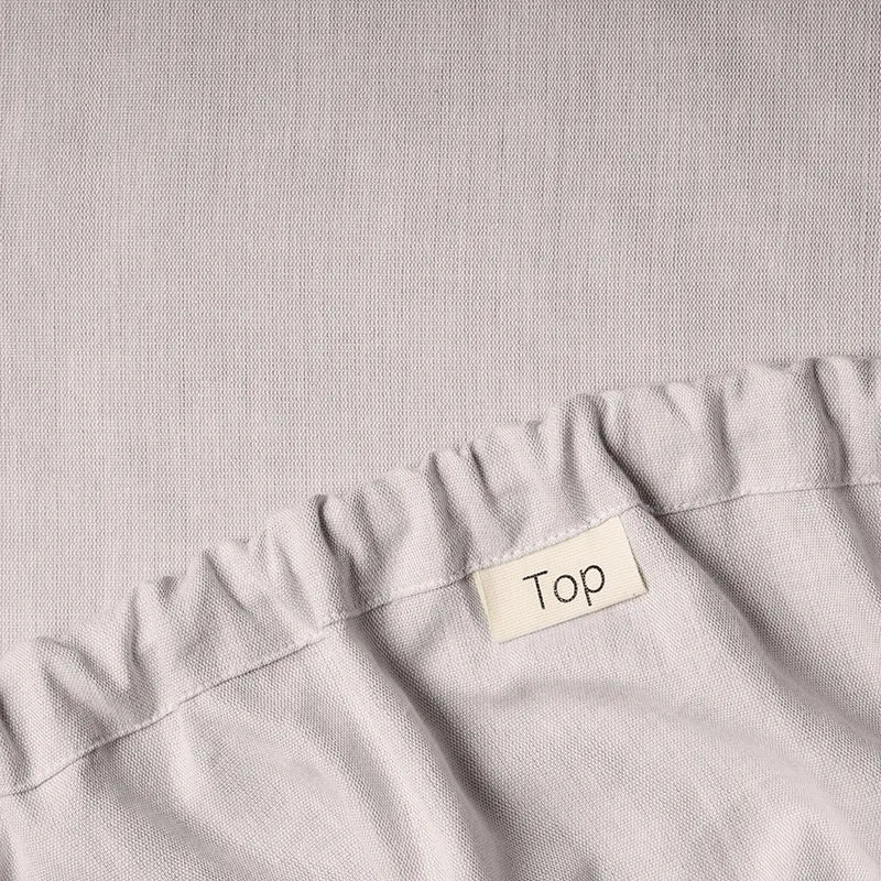 Lunar Weaves Bed Sheet - Feather Bamboo Cotton Bedsheet - 130 GSM media 9