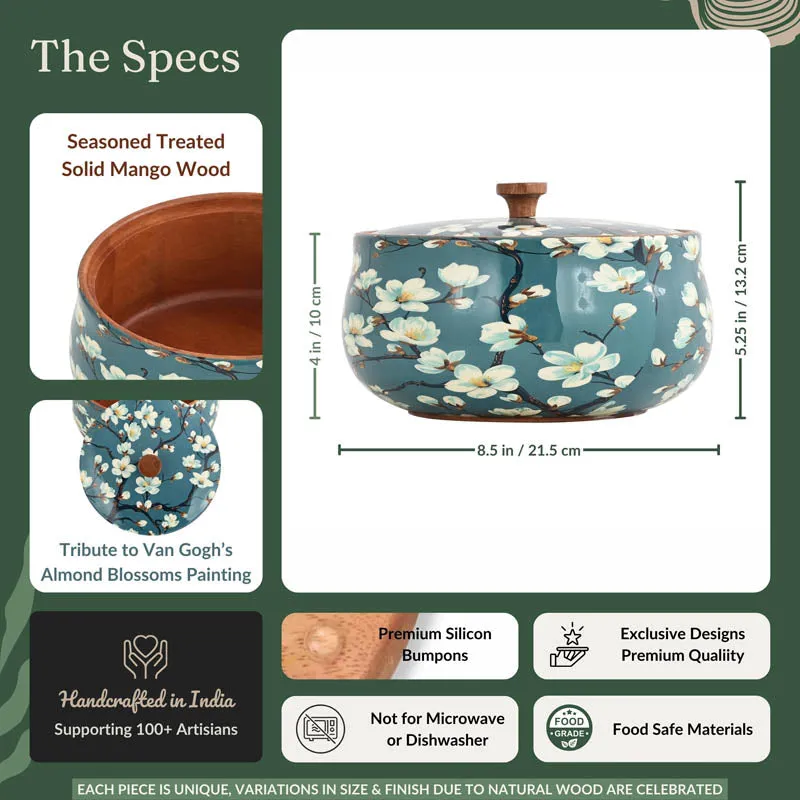 Blossom Floral Roti Box media 4