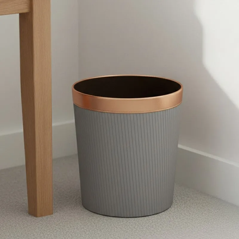 AarviDecor PureSpace Faux Leather Dustbin media 5