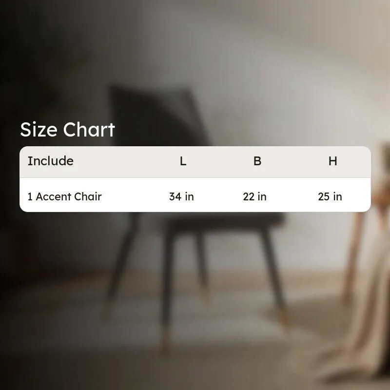 Lunara Neem Wood Accent Chair - Grey media 9