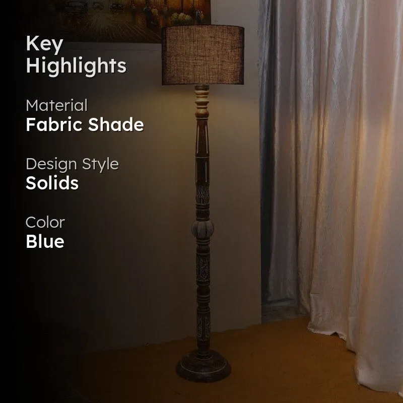 Colton Dona Floor Lamp - Blue media 2