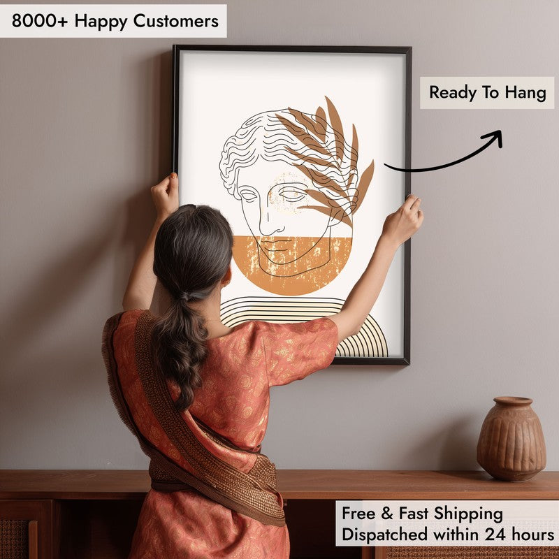 Athena Archival Canvas Wall Art - Black Frame media 6