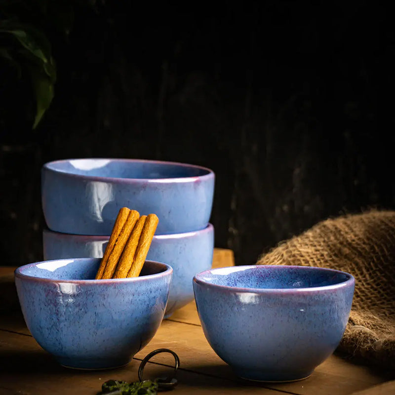 Periela Handmade Snack Bowl - 250 ML - Set of Two