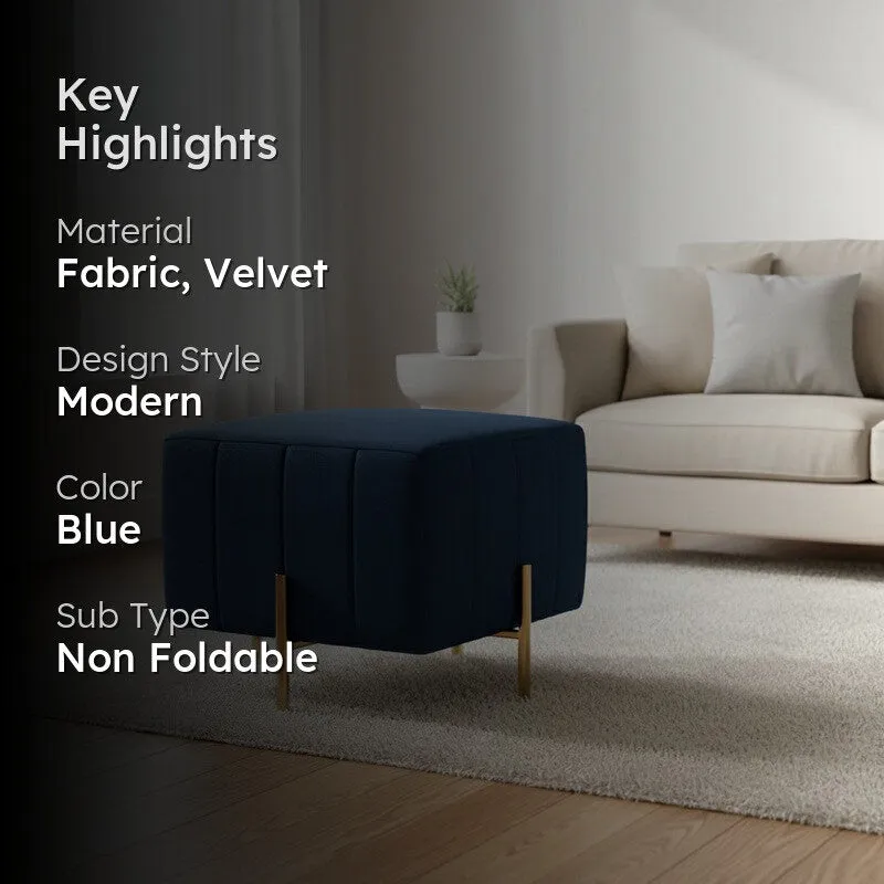 Zevion Softara Ottoman - Blue media 2