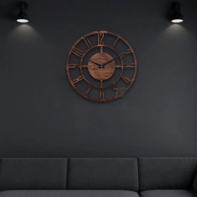 Motion Silent Wall Clock - Bronze media 4