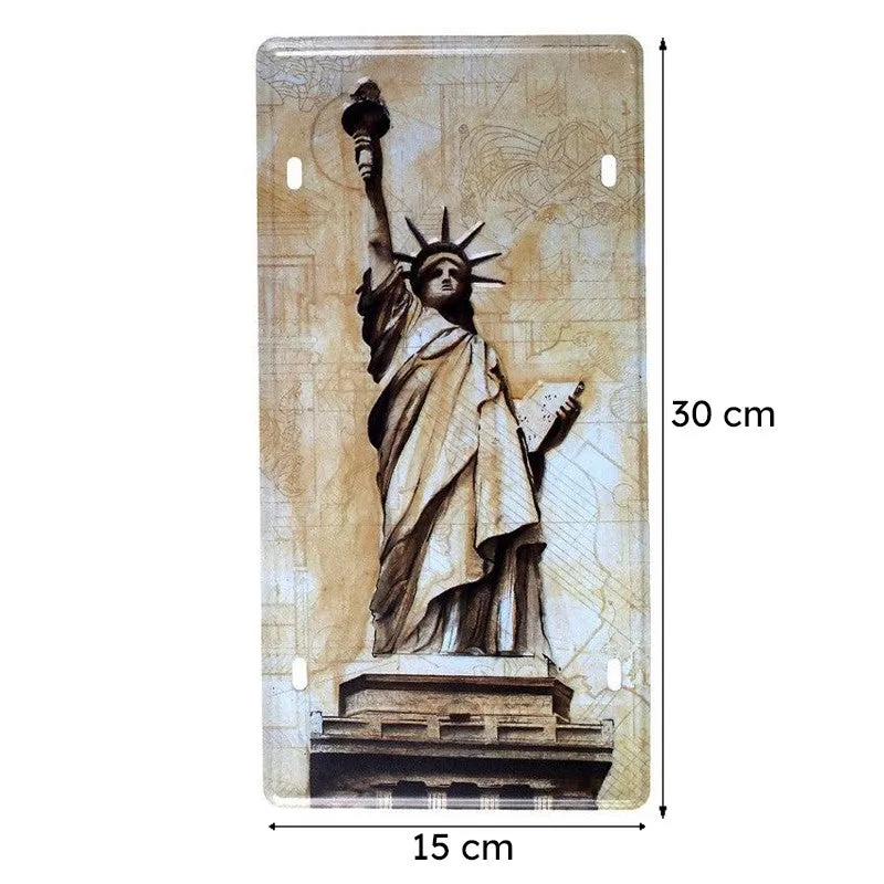 Statue Of Liberty Metal Wall Accent media 8