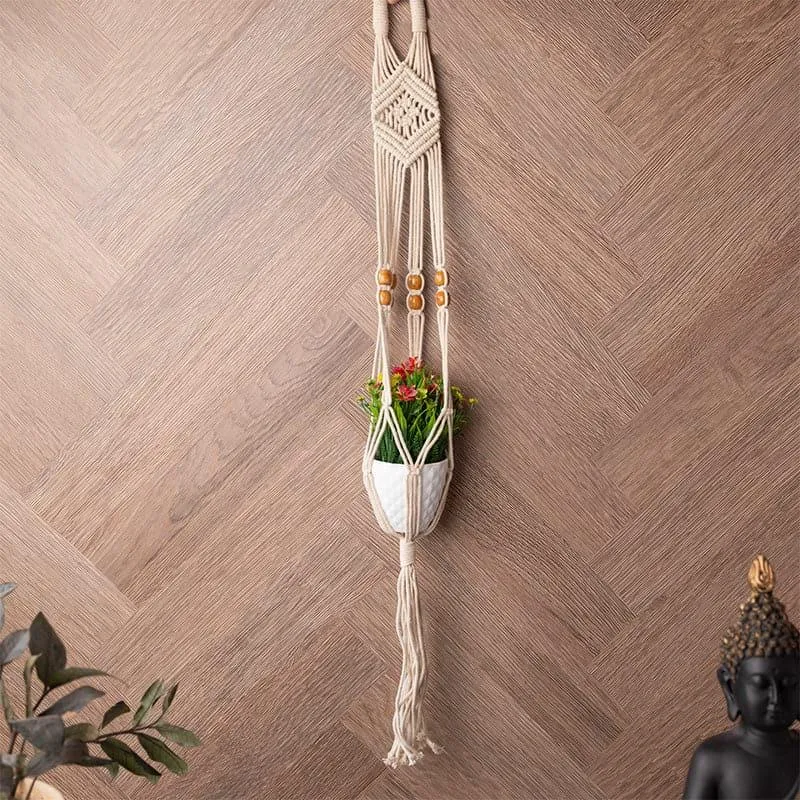 Clana Macrame Planter media 1