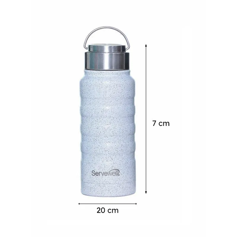 Zayden Hot & Cold Thermos Bottle (White) - 550 mL media 5