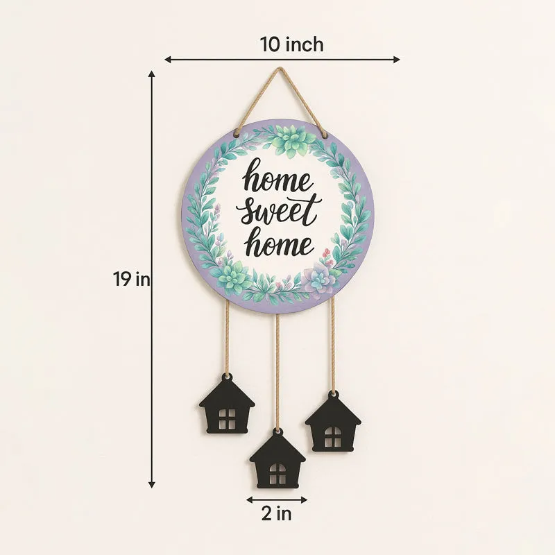 Sweet Home Cottage Polyester & MDF Wall Hanging media 6