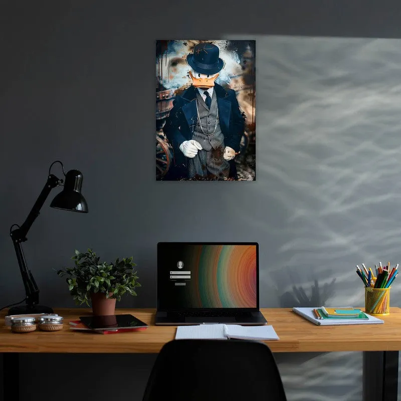 Vintage Elegance Duck Wall Poster media 3