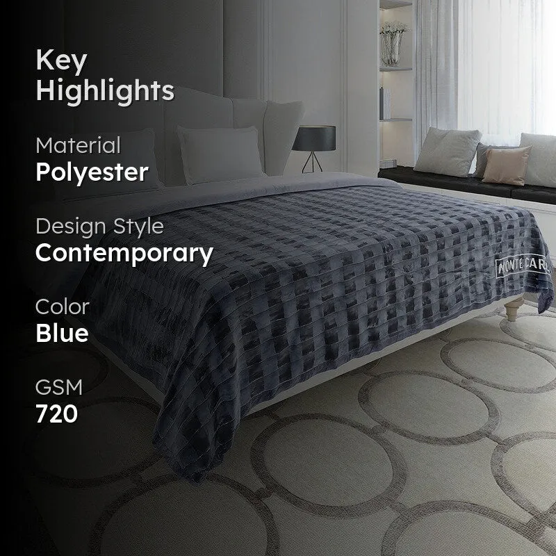 Monte Carlo Midnight Whisper Blanket - 720 GSM media 2