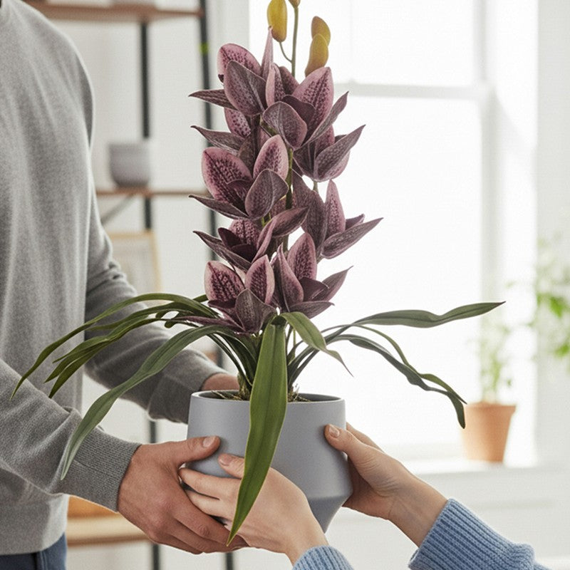 AarviDecor Royal Bloom Silk Artificial Plants media 5