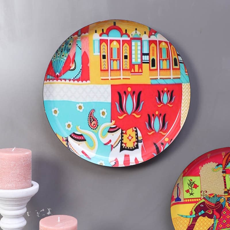 Royal Gaja Wall Plate - Set Of Two media 3
