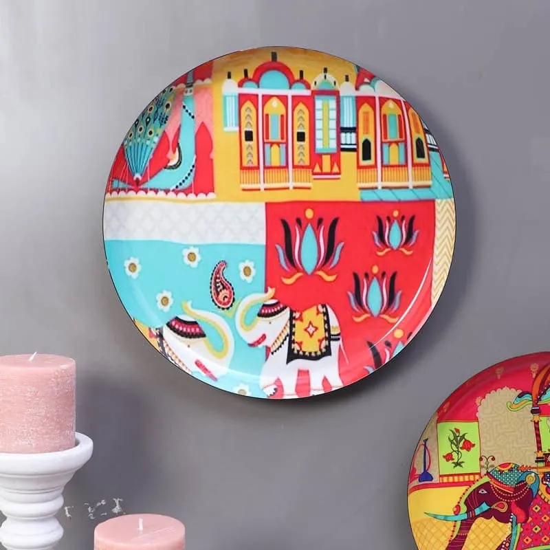 Royal Gaja Wall Plate - Set Of Two media 3
