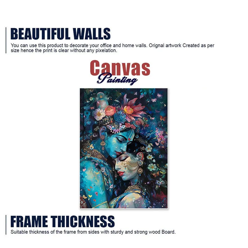 Cosmic Woman Canvas Wall Painting media 7