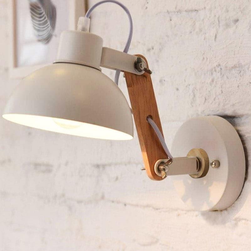 Mazor Metal Wall Lamp - White media 3